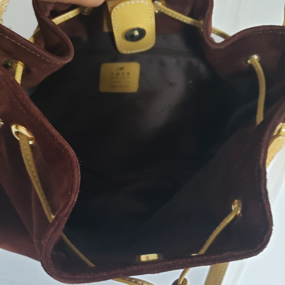 RAFE NEW YORK Brown Suede Bucket Bag - Picture 13 of 13
